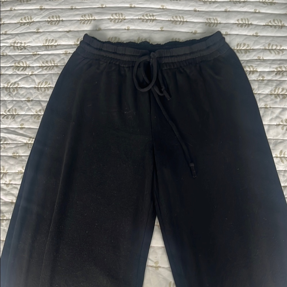 Black Aritzia sweatpants